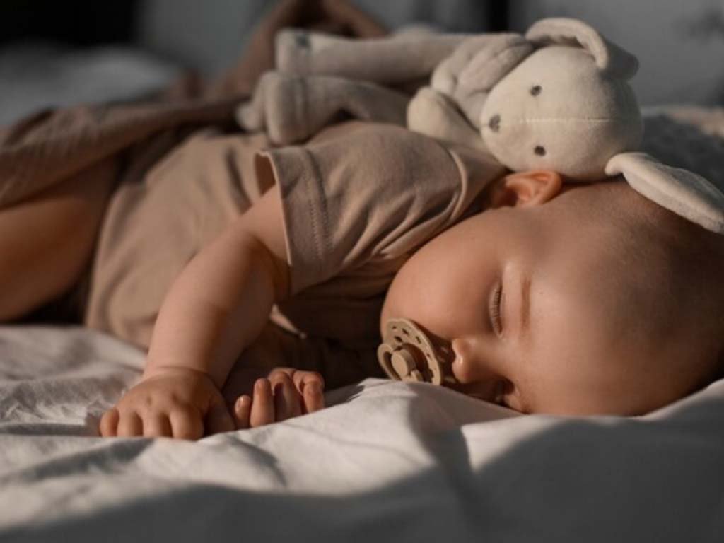 Putting the baby to bed